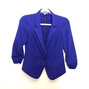 Charlotte Russe Blue Blazer